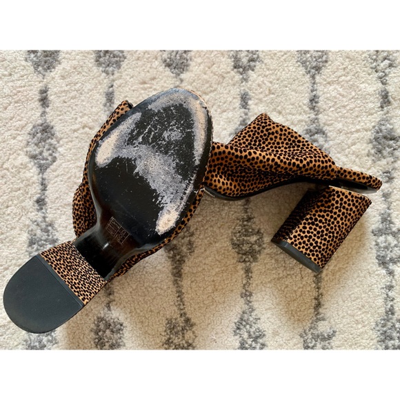 Alexander Wang animal print block heel mule - Picture 7 of 8